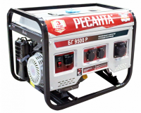 Бензиновый генератор РЕСАНТА БГ 9500 Р (Ручной стартер)